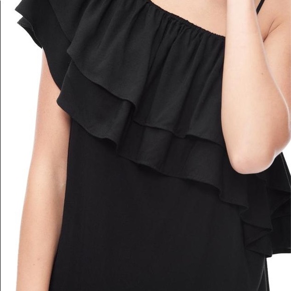 💋Splendid One Shoulder Ruffle Dress - Picture 3 of 3